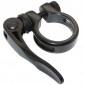 COLLIER SERRAGE TIGE DE SELLE RAPIDE NEWTON ALU NOIR DIAM. 31,8mm (SUR CARTE)