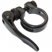 COLLIER SERRAGE TIGE DE SELLE RAPIDE NEWTON ALU NOIR DIAM. 31,8mm (SUR CARTE) 3700948070284