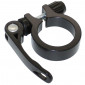 COLLIER SERRAGE TIGE DE SELLE RAPIDE NEWTON ALU NOIR DIAM. 34,9mm (SUR CARTE) 3700948070291