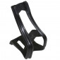 TOE CLIP- FOR MTB- ZEFAL RESIN BLACK L - FOR STRAPS (PAIR)