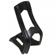 TOE CLIP- FOR MTB- ZEFAL RESIN BLACK M - FOR STRAPS (PAIR) 3420580430177