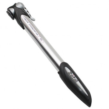 POMPE MINI ROUTE ZEFAL AIR PROFIL XL ALU ARGENT TELESCOPIQUE 9BARS L230mm VP/VS 108g (OFFRE SPECIALE) 3420588400011