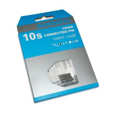 CONNECTEUR DE CHAINE VELO 10V. SHIMANO (PIN/AMPOULE ) (BLISTER DE 3 PIECES)