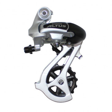 DERAILLEUR VTT ARRIERE SHIMANO 7/8V. ALTUS ARGENT