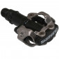 CLIP IN PEDAL FOR MTB- SHIMANO M520 SPD -BLACK- - WITH CLEATS (PAIR)