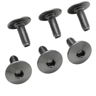 SCREW FOR PEDAL CLEAT - SHIMANO LONG SPD-SL 5X13,5 (SET OF 6)