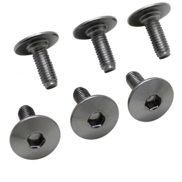 SCREW FOR PEDAL CLEAT - SHIMANO LONG SPD-SL 5X13,5 (SET OF 6) 4524667182818