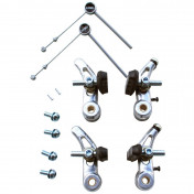 BRAKE CALIPER- FOR MTB CANTILEVER P2R -ALUMINIUM- SILVER (2 PAIRS) 3700948042069