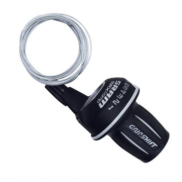 MANETTE VTT SRAM GRIPSHIFT DROITE MRX 7V. COMPATIBLE SHIMANO (SOUS SACHET) - POIGNEE TOURNANTE 0710845006494