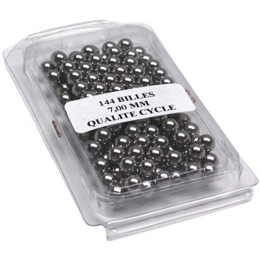 BILLE ACIER 7,000mm (1 GROSSE de 144 BILLES) 3700948145753