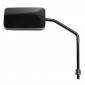 RETROVISEUR SCOOT REPLAY F1 DIAM 8 REVERSIBLE NOIR (x1) -TIGE LONGUE NOIR- ** 3700948038512