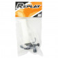 THROTTLE HANDLE FOR MOPED REPLAY -SHORT STROKE- BLACK (WITHOUT CABLE ADJUSTER SCREW M10X125) 3700948037676