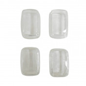CABOCHON CLIGNOTANT SCOOT ADAPTABLE MBK 50 STUNT 2000>2003/YAMAHA 50 SLIDER 2000>2003 AV+AR TRANSPARENT (x4) -REPLAY- 3700948031117