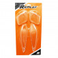 LENS FOR FLASHER FOR SCOOT MBK 50 BOOSTER NG 1999>/YAMAHA 50 BWS NG 1999> FRONT+REAR TRANSPARENT (x4) -REPLAY 3700948031056