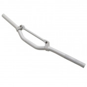 GUIDON SCOOT REPLAY STREET ALU BLANC L625MM AVEC BARRE DE RENFORT (H40MM SOUS BARRE) 3700948036532