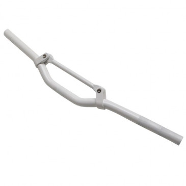 HANDLEBAR FOR SCOOTER REPLAY STREET ALUMINIUM WHITE W625MM -WITH CROSSBAR- (H40mm UNDER CROSSBAR) 3700948036532