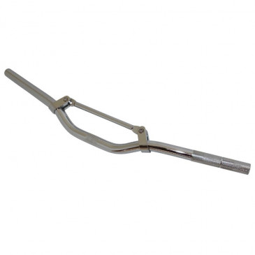 HANDLEBAR FOR SCOOTER REPLAY STREET ALUMINIUM POLISHED W625MM -WITH CROSSBAR- (H40mm UNDER CROSSBAR)