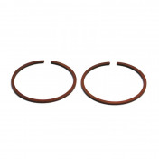 PISTON RING FOR SCOOT MBK 50 BOOSTER, NITRO, OVETTO 2stroke/YAMAHA 50 BWS, AEROX, NEOS 2stroke/APRILIA 50 SR/MALAGUTI 50 F12 (1,2mm) (SOLD PER PAIR) -P2R ECO- 3700948068670