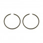 PISTON RING FOR SCOOT PEUGEOT 50 TKR, TREKKER, SPEEDFIGHT, LUDIX, BUXY, ELYSEO (1,5mm) (SOLD PER PAIR) -P2R ECO- 3700948062814