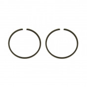 PISTON RING FOR SCOOT PIAGGIO 50 ZIP 2stroke, TYPHOON, NRG, LIBERTY 2stroke/GILERA 50 STALKER, RUNNER/APRILIA 50 SR AIR 2012> (SOLD PER PAIR) -P2R ECO-