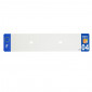 PLASTIC STRIP FOR BLANK PVC LICENSE PLATE (CAR FORMAT 520X110)-DEPT 04/EUROPE (SOLD PER UNIT)