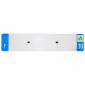 BANDE PLAQUE AUTO 520x110 POUR PVC VIERGE DEP. 10/EURO (VENDU A L'UNITE) 3700948117743
