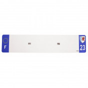BANDE PLAQUE AUTO 520x110 POUR PVC VIERGE DEP. 23/EURO (VENDU A L'UNITE) 3700948117866