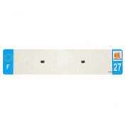 BANDE PLAQUE AUTO 520x110 POUR PVC VIERGE DEP. 27/EURO (VENDU A L'UNITE) 3700948117903