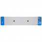 PLASTIC STRIP FOR BLANK PVC LICENSE PLATE (CAR FORMAT 520X110)-DEPT 29/EUROPE (SOLD PER UNIT)