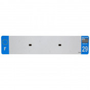 BANDE PLAQUE AUTO 520x110 POUR PVC VIERGE DEP. 29/EURO (VENDU A L'UNITE) 3700948117927