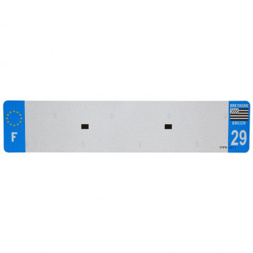 BANDE PLAQUE AUTO 520x110 POUR PVC VIERGE DEP. 29/EURO (VENDU A L'UNITE) 3700948117927