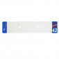 PLASTIC STRIP FOR BLANK PVC LICENSE PLATE (CAR FORMAT 520X110)-DEPT 42/EUROPE (SOLD PER UNIT) 3700948118054