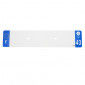 PLASTIC STRIP FOR BLANK PVC LICENSE PLATE (CAR FORMAT 520X110)-DEPT 43/EUROPE (SOLD PER UNIT)