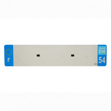 PLASTIC STRIP FOR BLANK PVC LICENSE PLATE (CAR FORMAT 520X110)-DEPT 54/EUROPE (SOLD PER UNIT)