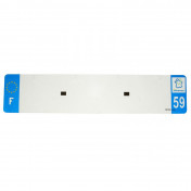 BANDE PLAQUE AUTO 520x110 POUR PVC VIERGE DEP. 59/EURO (VENDU A L'UNITE) 3700948118221