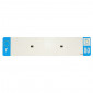 PLASTIC STRIP FOR BLANK PVC LICENSE PLATE (CAR FORMAT 520X110)-DEPT 80/EUROPE (SOLD PER UNIT)