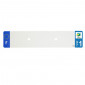 PLASTIC STRIP FOR BLANK PVC LICENSE PLATE (CAR FORMAT 520X110)-DEPT 971/EUROPE (SOLD PER UNIT)