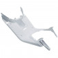 FOOT BOARD FOR SCOOT MBK 50 BOOSTER 2004>/YAMAHA 50 BWS 2004> WHITE- SELECTION P2R 3700948066898