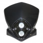 PLAQUE PHARE/TETE DE FOURCHE 50 A BOITE UNIVERSEL REPLAY DUKE CARBONE HALOGENE 2x20W 3700948040188