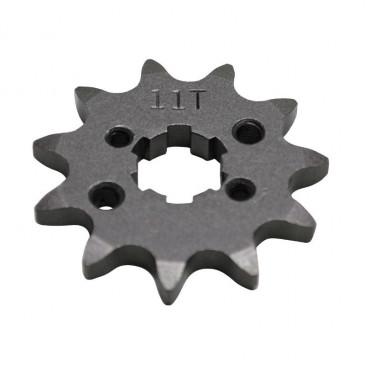 GEARBOX OUTPUT SPROCKET FOR 50cc MOTORBIKE DERBI 50 SENDA EURO 2 + EURO 3, GPR/GILERA 50 SMT, RCR 420 11 TEETH -SELECTION P2R- 3700948061411