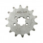 GEARBOX OUTPUT SPROCKET FOR 50cc MOTORBIKE DERBI 50 SENDA EURO 2 + EURO 3, GPR/GILERA 50 SMT, RCR 420 14 TEETH -SELECTION P2R- 3700948061442