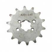 PIGNON 50 A BOITE ADAPTABLE DERBI 50 SENDA EURO 2 + EURO 3, GPR/GILERA 50 SMT, RCR 420 14 DTS -P2R- 3700948061442