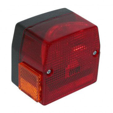 FEU ARRIERE CYCLO ADAPTABLE PEUGEOT 103 SPX, RCX/MBK 51S ROUGE -P2R- 3700948058701