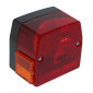 FEU ARRIERE CYCLO ADAPTABLE PEUGEOT 103 SPX, RCX/MBK 51S ROUGE -P2R- 3700948058701
