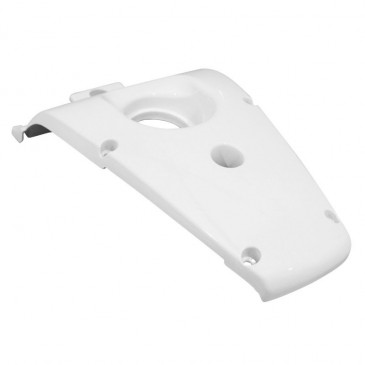 SEAT BACKREST SCOOT MBK 50 NITRO 1997>2012/YAMAHA 50 AEROX 1997>2012 - GLOSS WHITE- SELECTION P2R 3700948055243