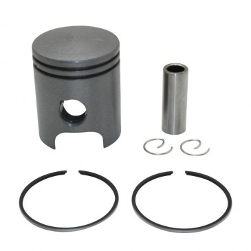PISTON SCOOT ADAPTABLE CPI 50 POPCORN, OLIVER, ARAGON /KEEWAY 50 FOCUS, HURRICANE /GENERIC 50 XOR (AXE DE 12 mm) -P2R PISTON GRAPHITE- 3700948068427