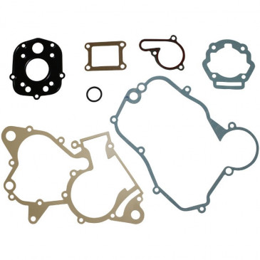 JOINT MOTEUR 50 A BOITE ADAPTABLE DERBI 50 SENDA 2006>, GPR 2006>/GILERA 50 SMT 2006>, RCR 2006> (MOTEUR PIAGGIO EURO 3) (POCHETTE COMPLETE) -P2R- 3700948021422