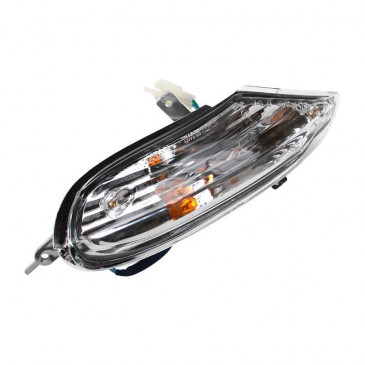 CLIGNOTANT MAXISCOOTER ADAPTABLE KYMCO 125-250 GRAND DINK 2001>2004 AR DROIT TRANSPARENT -HOMOLOGUE CE- (33600-KKC4-9000) -SELECTION P2R- 8430525080546