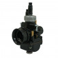 CARBURATEUR 50 A BOITE P2R TYPE PHBG RACING NOIR MONTAGE SOUPLE DIAM 21 mm AVEC DEPRESSION + GRAISSAGE + CUVE ALU 3700948050026
