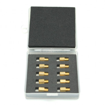 GICLEUR PRINCIPAL MIKUNI P2R N° 130/135/140/145/150/155/160/165/170/175 (BOITE DE 10) 3700948059388